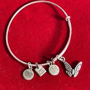 Alex and Ani Butterfly Charm